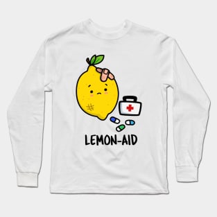 Lemon Aid Cute Lemon Pun Long Sleeve T-Shirt